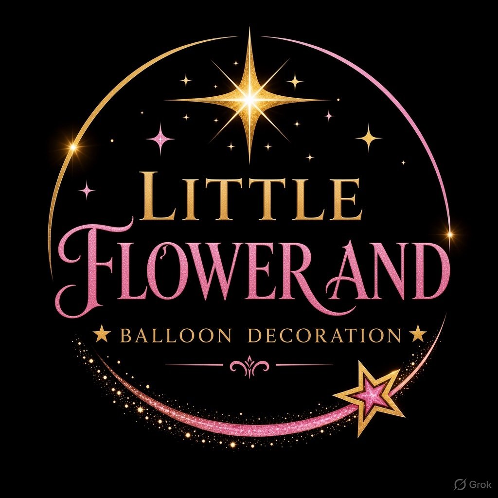 Little Flower Balloon Decoration